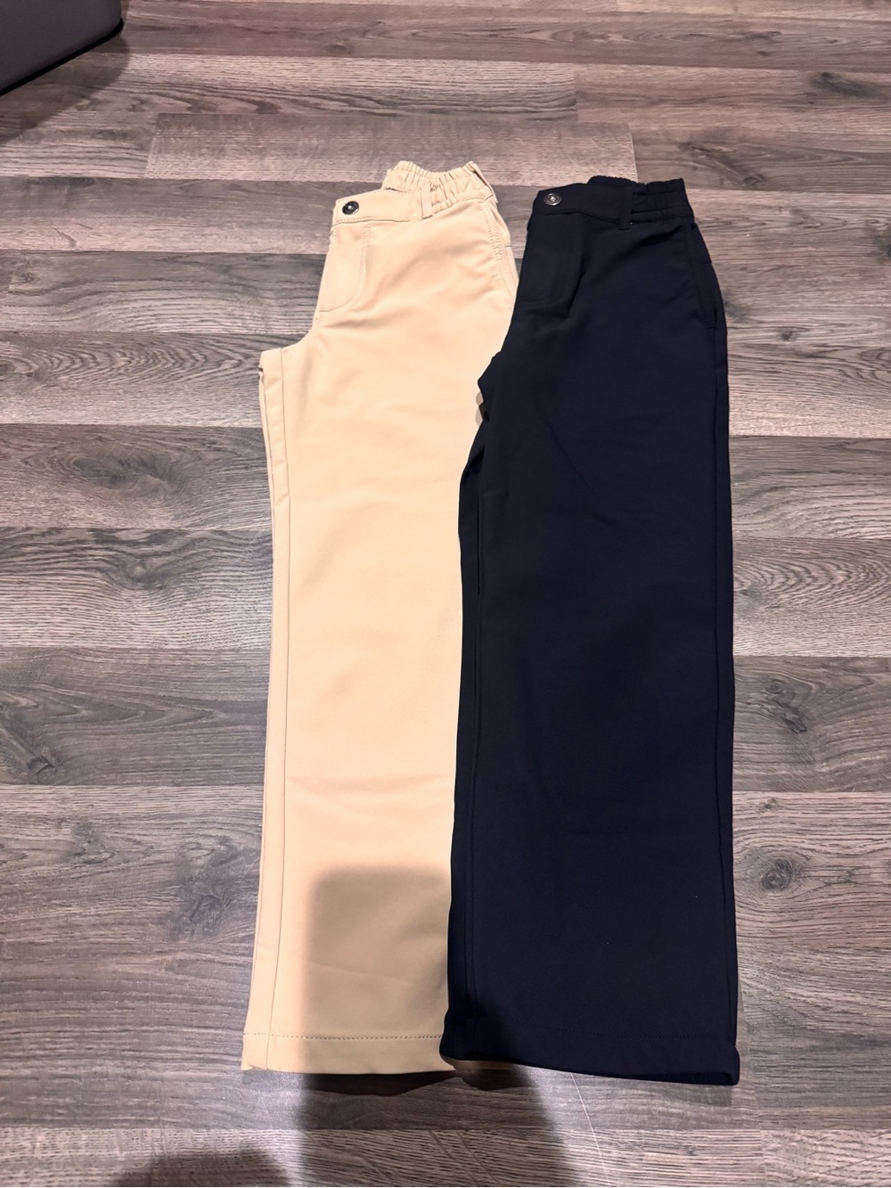 Cat & Jack Pull-On Kids Pants in Black and Cream